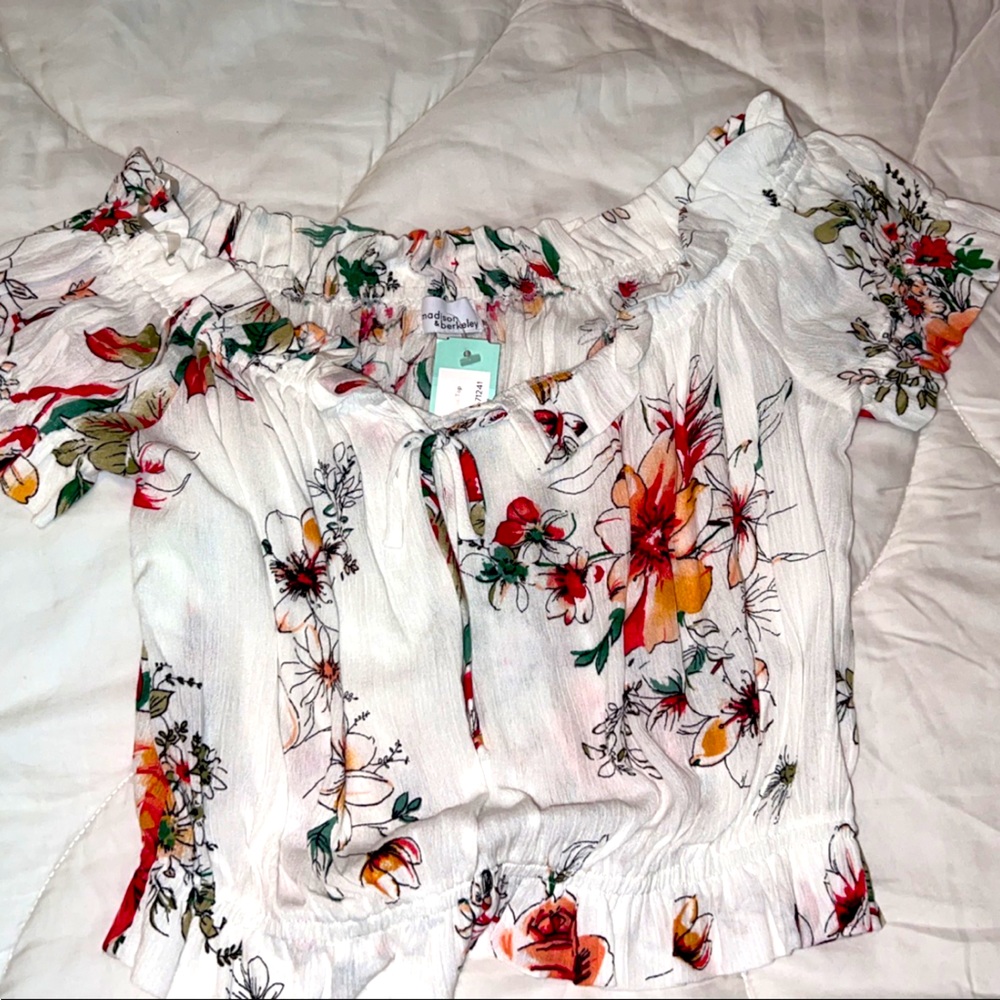 Off the shoulder blouse